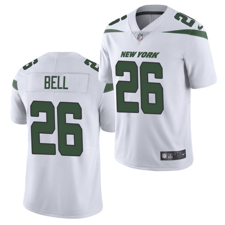 Men New York Jets #26 Le Veon Bell Nike White Vapor Limited NFL Jersey